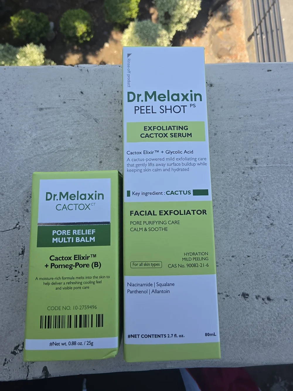 Cactox Green Facial Exfoliator & Pore Relief Balm - Green